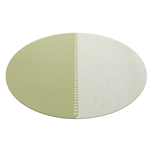 Tapis contemporain - Zipp 2 parts - Hey Sign - à motif / en feutre / rond