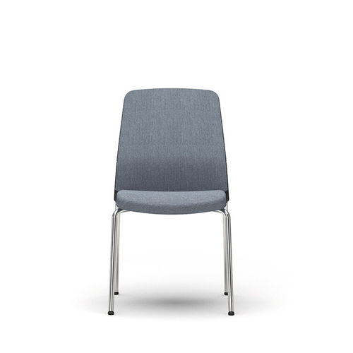 Chaise visiteur contemporaine - BUDDYIS3 - Interstuhl Büromöbel GmbH & Co. KG - d'intérieur / en cuir / en tissu