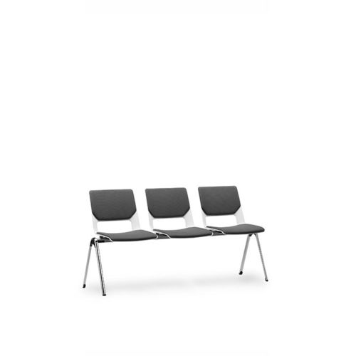 Sièges sur poutre en plastique - VLEGSIS3 - Interstuhl Büromöbel GmbH & Co. KG - 2 places / 3 places / contemporain