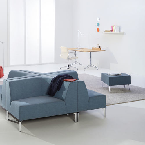 Pouf contemporain - TANGRAMIS5  - Interstuhl Büromöbel GmbH & Co. KG - en tissu / autres formes / tapissé