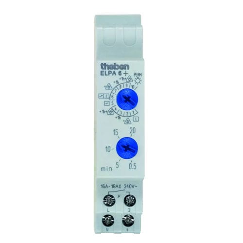Interrupteur horaire analogique - ELPA 6 PLUS - Theben AG - sur rail DIN
