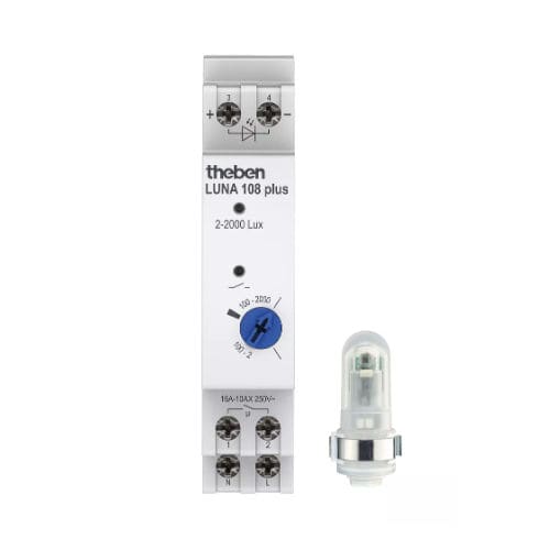 Interrupteur crépusculaire sur rail DIN - LUNA 108 PLUS AL - Theben AG