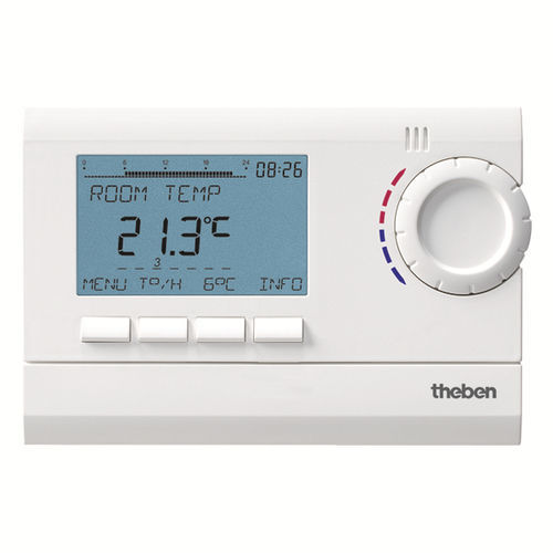 Thermostat numérique - RAMSES 812 TOP2 - Theben AG - programmable / pour chauffage / d'ambiance