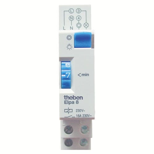 Interrupteur horaire analogique - ELPA 8 - Theben AG - sur rail DIN