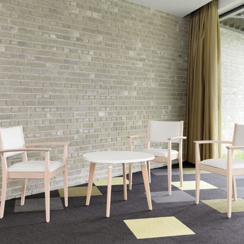 Table basse contemporaine - san_siro - Kusch & Co - en chêne / en placage de bois / en hêtre