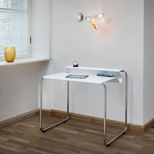Meuble secrétaire contemporain - PS 07 - Müller - en métal / blanc / vert