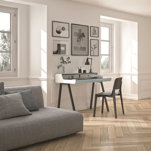 Meuble secrétaire contemporain - PS 10 BIG - Müller - en métal / 2 tiroirs / vert
