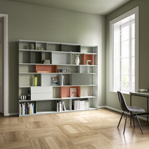 Étagère pour mur - STACK - Müller - paravent / contemporaine / résidentielle