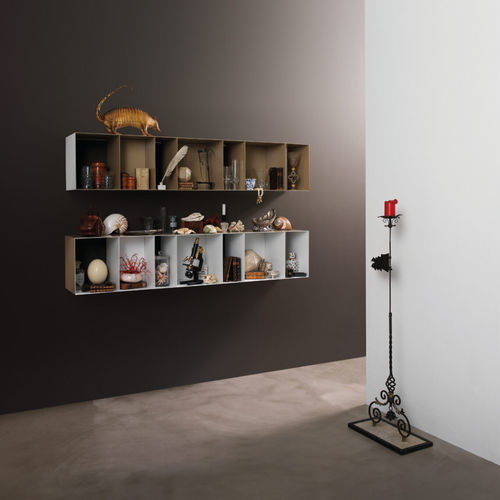 Étagère pour mur - UNIT U 1-2 - Müller - auto-portante / contemporaine / pour stockage