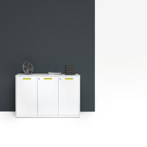 Buffet contemporain - SPACE - Müller - stratifié / en linoléum / modulable