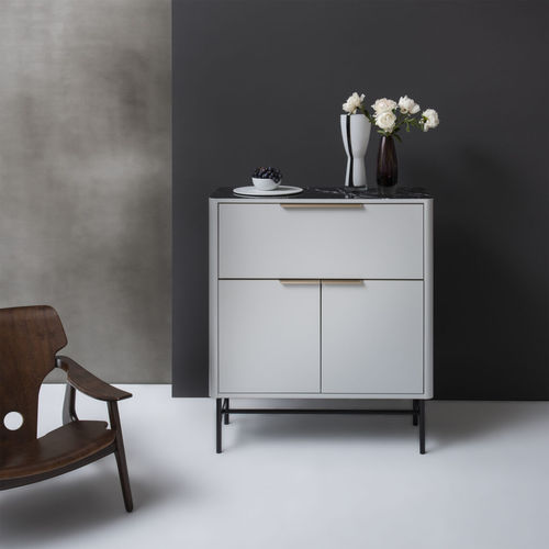 Buffet moderne - S 50 - Müller - aluminium / en linoléum / en verre