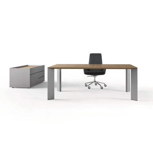 Bureau de direction - PAPER - Renz - contemporain / en placage de bois / en stratifié