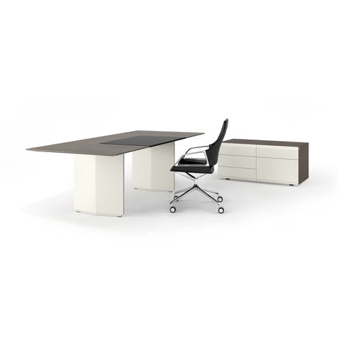 Bureau de direction - PACE - Renz - contemporain / en placage de bois / en stratifié
