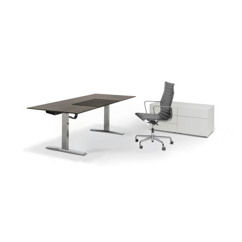Bureau de direction - UPSITE - Renz - contemporain / en placage de bois / en stratifié