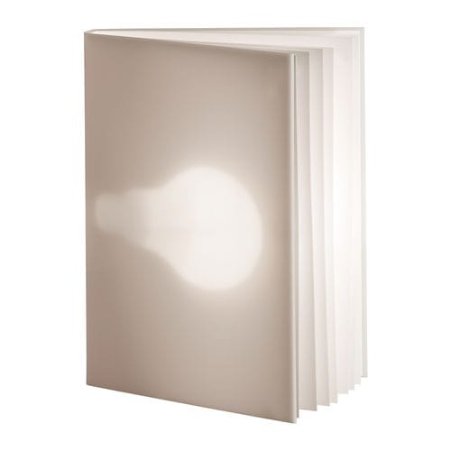 Lampe de table - BOOK LIGHT TLVW 96 - Tecnolumen - en plastique / design original / d'intérieur