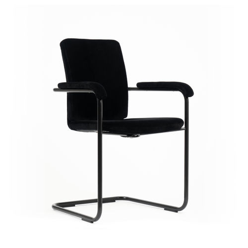 Chaise de salle à manger contemporaine - D14 - Tecta - d'intérieur / en tissu / en cuir