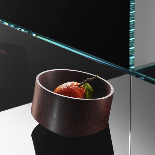 Corbeille à fruits en chêne - CUT  - Tecta - en érable / en noyer / professionnelle
