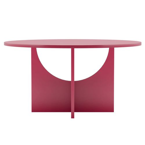 Table à manger contemporaine - LOT CIRCULAR - Tecta - en bois / avec piètement en bois / ronde