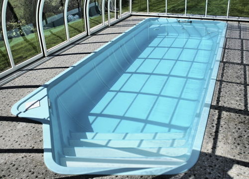 Piscine coque - ANDAMAN  - luxe-pools - d'extérieur / enterrée / en polyester