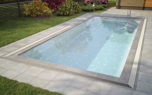 Piscine coque - WANAKA  - luxe-pools - d'extérieur / enterrée / en polyester