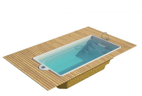 Piscine coque - KORO - luxe-pools - d'extérieur / enterrée / en polyester