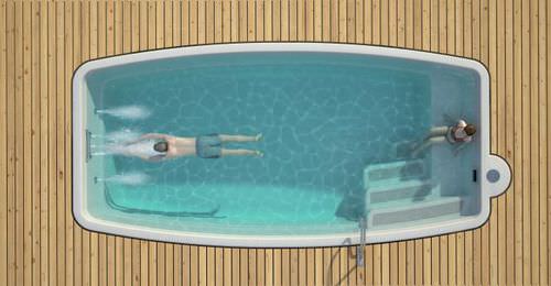 Piscine coque - BOKA - luxe-pools - d'extérieur / enterrée / en polyester