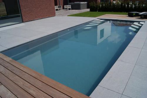 Piscine coque - WANAKA  - luxe-pools - couloir de nage / d'extérieur / enterrée