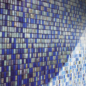 Mosaïque en verre - MIX WHISPERING - Trend - polie / d'extérieur / murale