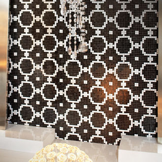 Mosaïque en verre - WALLPAPER FUTURIST 1 - Trend - polie / d'intérieur / murale
