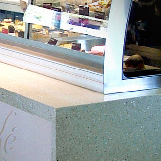 Carrelage en terrazzo - PERLA BIANCA - Trend - poli / d'intérieur / mural