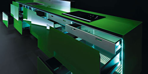 Meuble de cuisine résidentiel - Invitrum  - VALCUCINE