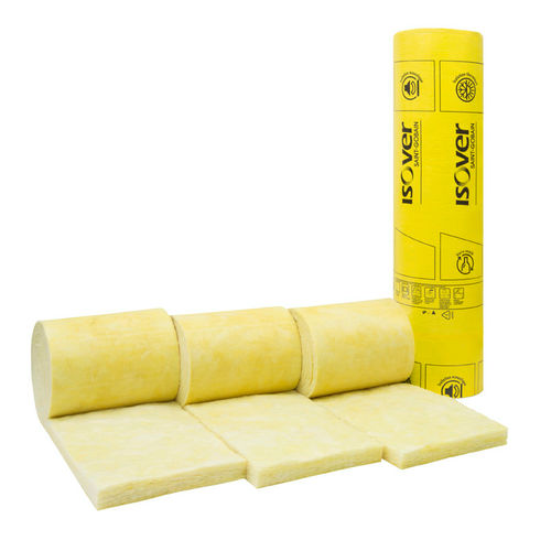 Isolant thermo-acoustique - Panolène Bardage - ISOVER SAINT-GOBAIN - en laine de verre / en rouleau / pour extérieur