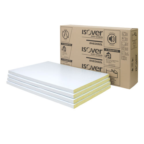 Isolant thermique - Shedisol Lumière A2 - ISOVER SAINT-GOBAIN - en laine de verre / en panneaux rigides / pour intérieur