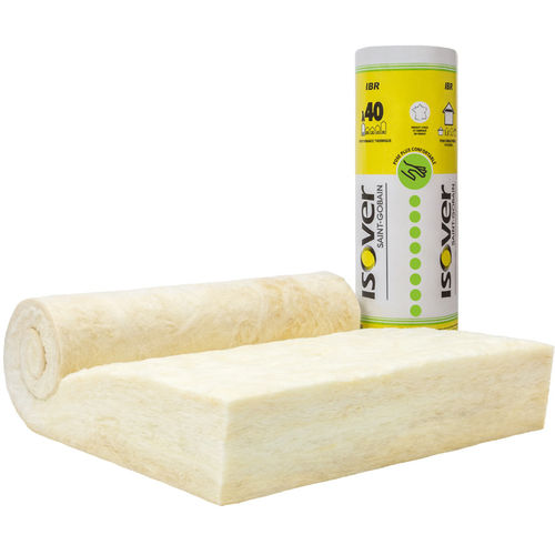 Isolant thermo-acoustique - IBR Nu - ISOVER SAINT-GOBAIN - en laine de verre / en rouleau / pour intérieur