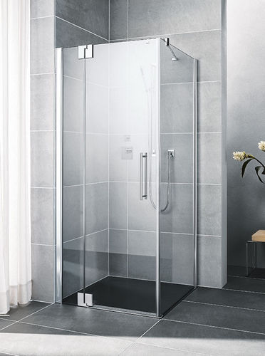 Paroi de douche battante - PASA® XP - KERMI - en demi-cercle / d'angle / en niche