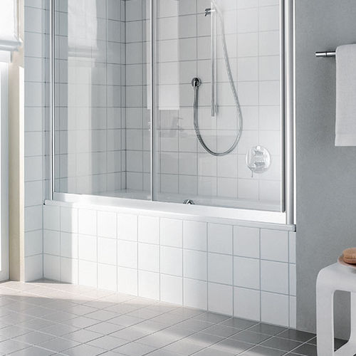 Pare-baignoire fixe - KERMI - pliant / coulissant / à droite