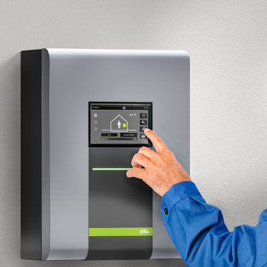 Unité de contrôle pour ventilation - X-CENTER - KERMI - avec écran / d'humidité / de température