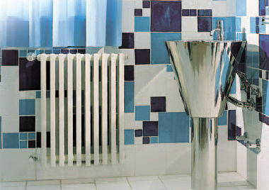 Radiateur à eau chaude - EKOS - GLOBAL RADIATORI - 0...500 w / contemporain / en aluminium