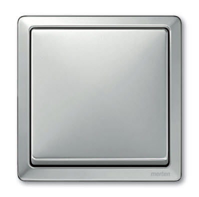 Interrupteur à bouton poussoir - ARTEC  - Merten GmbH - encastré / en inox / contemporain
