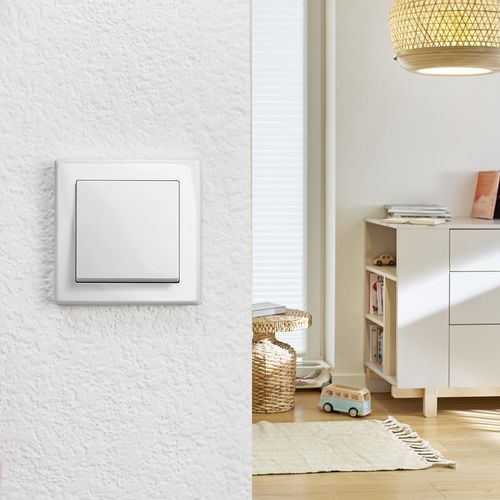 Interrupteur pour store - M-SMART - Merten GmbH - pour installation domotique / pour volet roulant / bouton poussoir