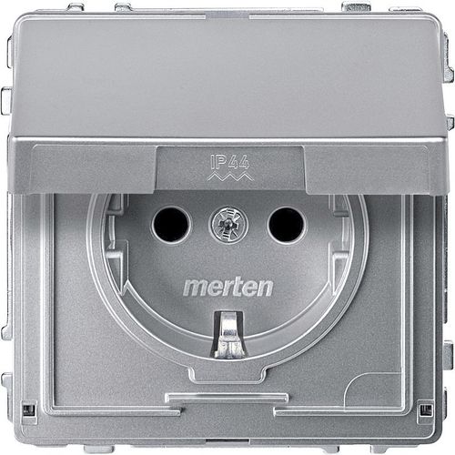 Prise de courant - MEG2310-7260 - Merten GmbH - électrique / murale / affleurante