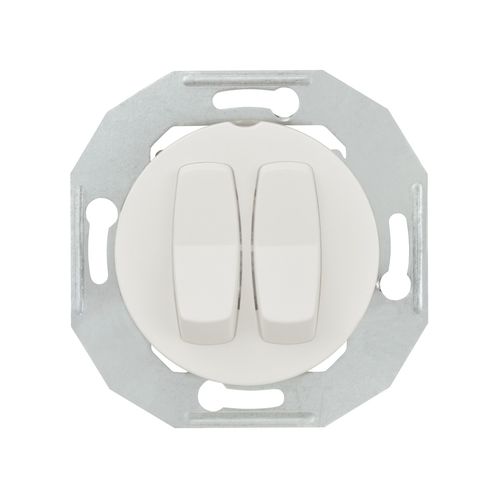 Interrupteur à bascule - WDE011016 - Merten GmbH - encastré / double / de style