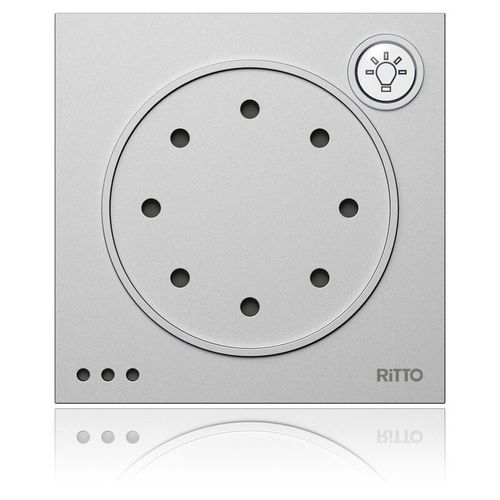 Module d'interphone en métal - PORTIER - Merten GmbH - pour appartement / monté sur panneau / d'extérieur