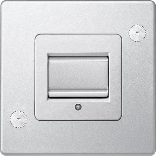 Interrupteur à bouton poussoir - ANTI-VANDALISM - Merten GmbH - encastré / en aluminium / contemporain
