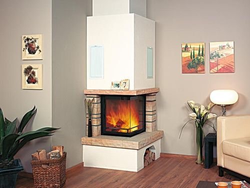 Cheminée à bois - 4/3.3 - Hark GmbH & Co. KG - à encastrer / simple face / à foyer fermé
