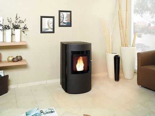 Poêle à granulés - ECOMAT 2 N  - Hark GmbH & Co. KG - contemporain / en métal