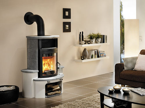 Poêle à bois - 34 WW GT ECOPLUS - Hark GmbH & Co. KG - contemporain / en pierre