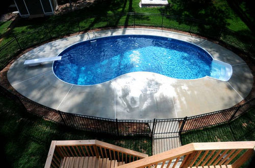 Piscine d'extérieur - Aquarama Aquatech - enterrée / en béton