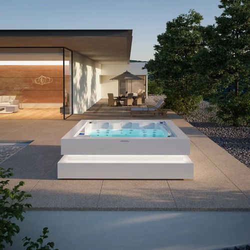 Spa hors-sol - SERENITY - Aquavia Spa - carré / 3 places / 4 places