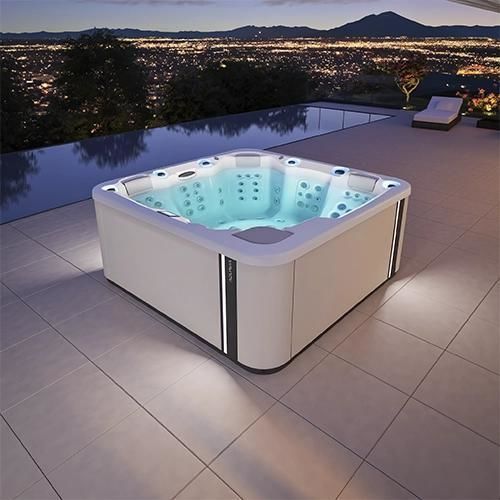 Spa encastrable - ESSENCE - Aquavia Spa - hors-sol / carré / 4 places